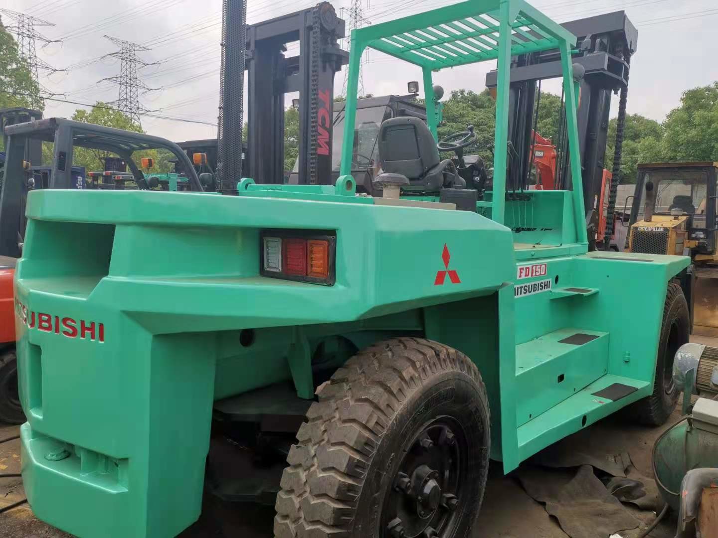 Mitsubishi 15T Forklift FD150N Second Hand Forklift