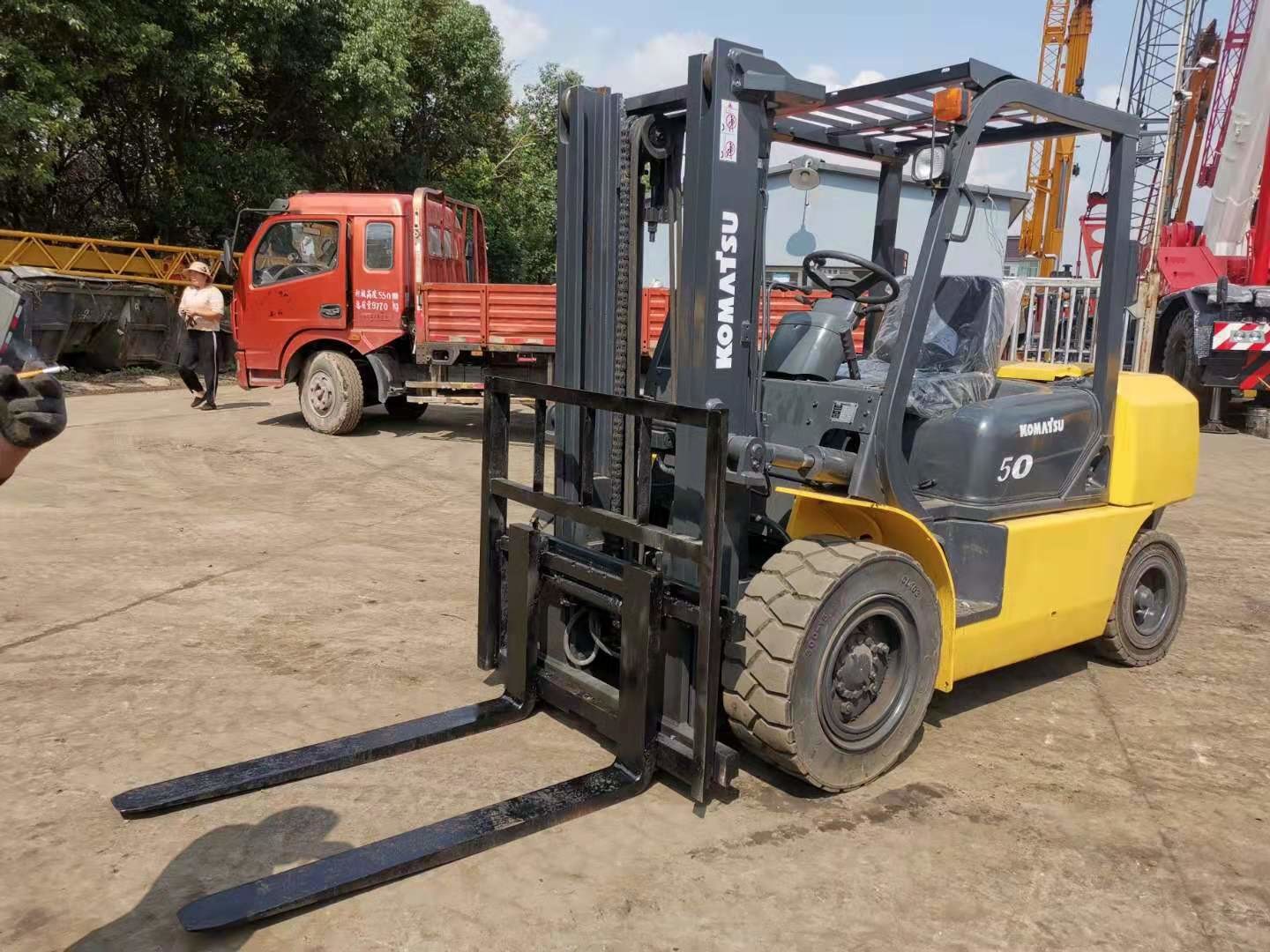 Komatsu FD50 5 Ton Side Shift Second Hand Forklift