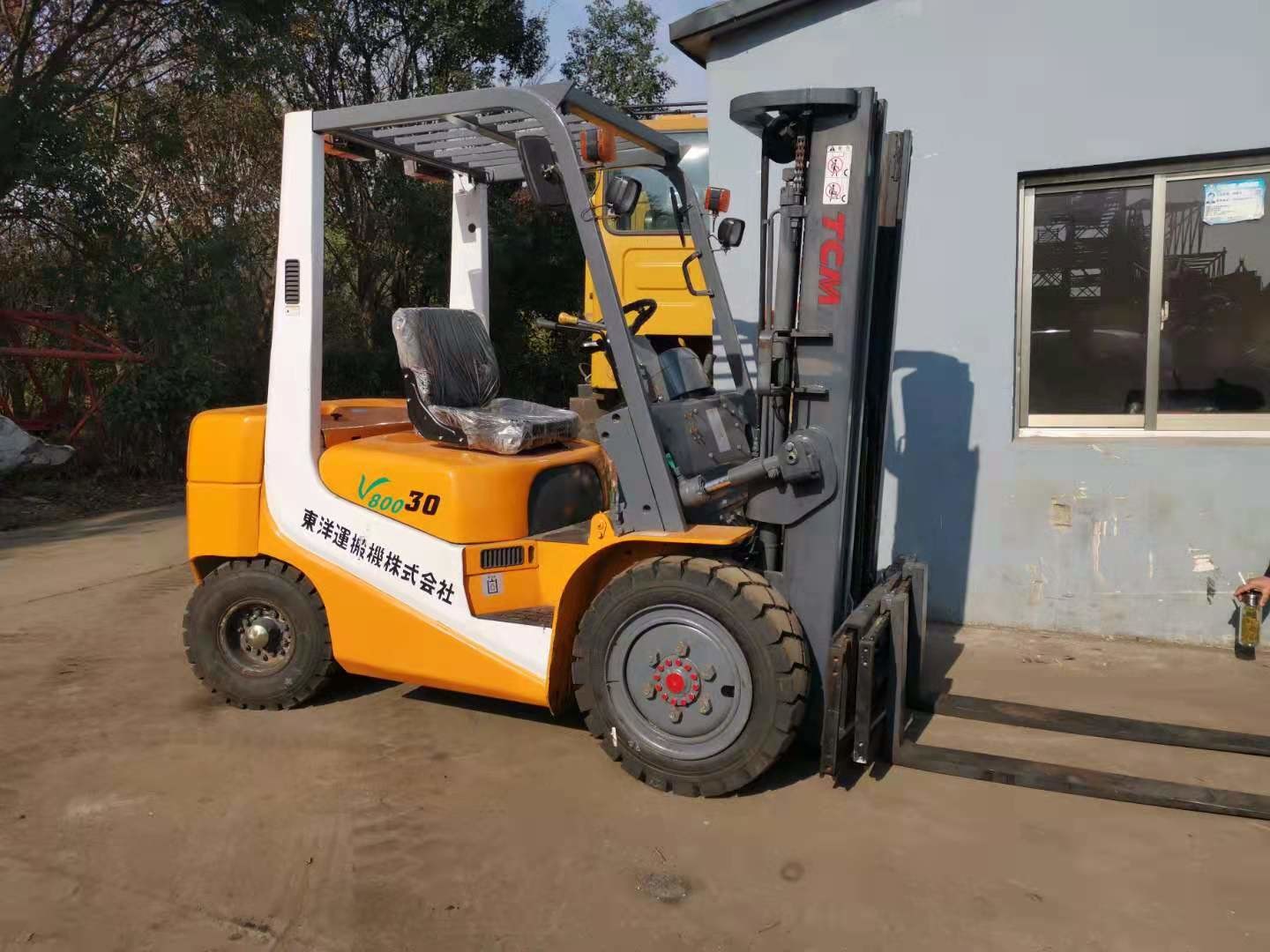 Large Load Capacity 3T TCM FD30T6 Second Hand Diesel Forklifts