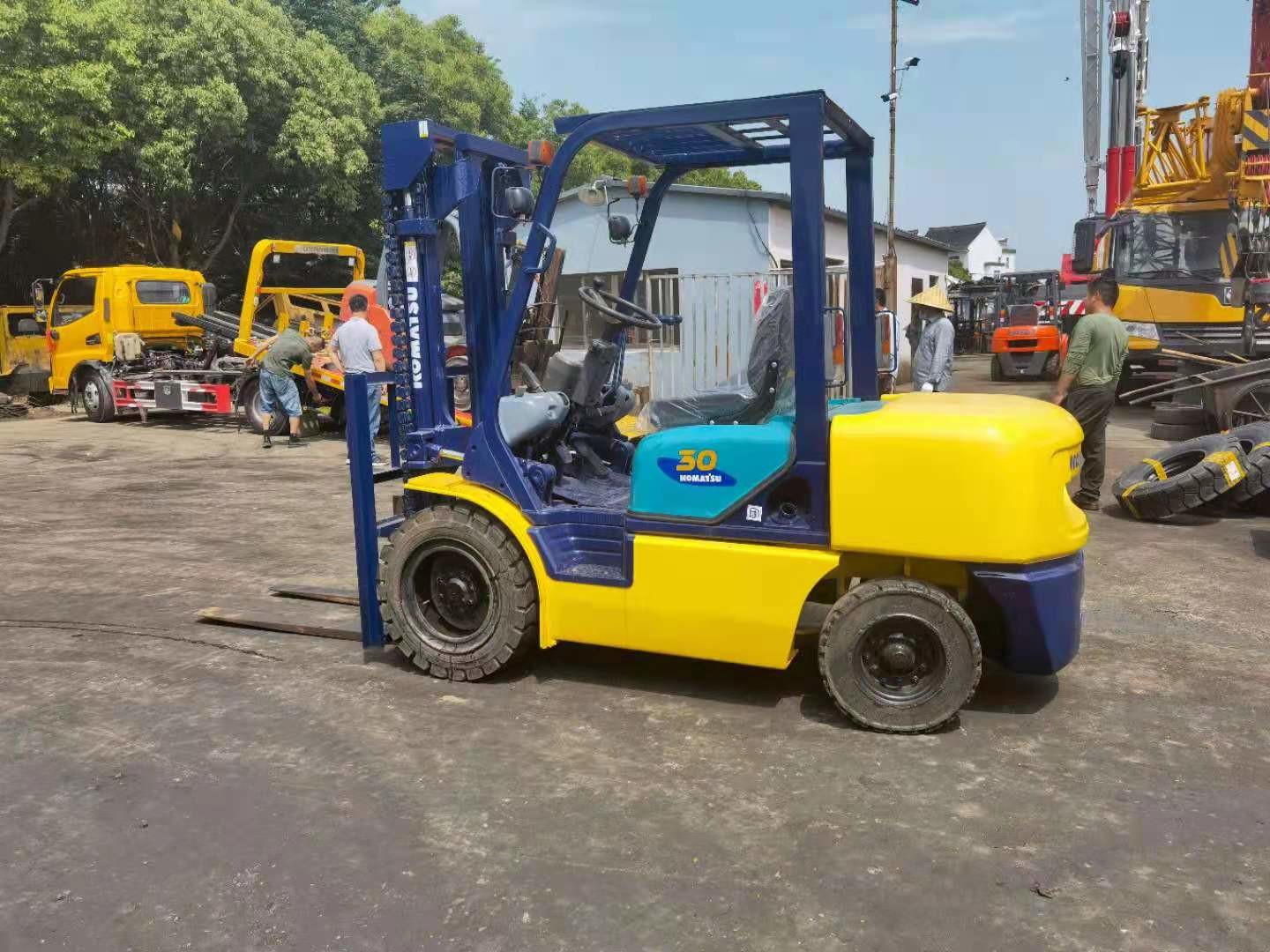 Komatsu FD3014 Second Hand Diesel Forklift 3 Ton