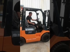 Toyota Diesel Forklift 3-тонная загрузочная машина 3-метровая стандартная ступень Toyota Machine