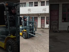 3 Ton Second Hand Diesel Forklift Komatsu FD30 With Seat Operator Weight