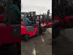 Экологичный 3T подержанный электрический вилочный погрузчик NICHIYU для узких проходов