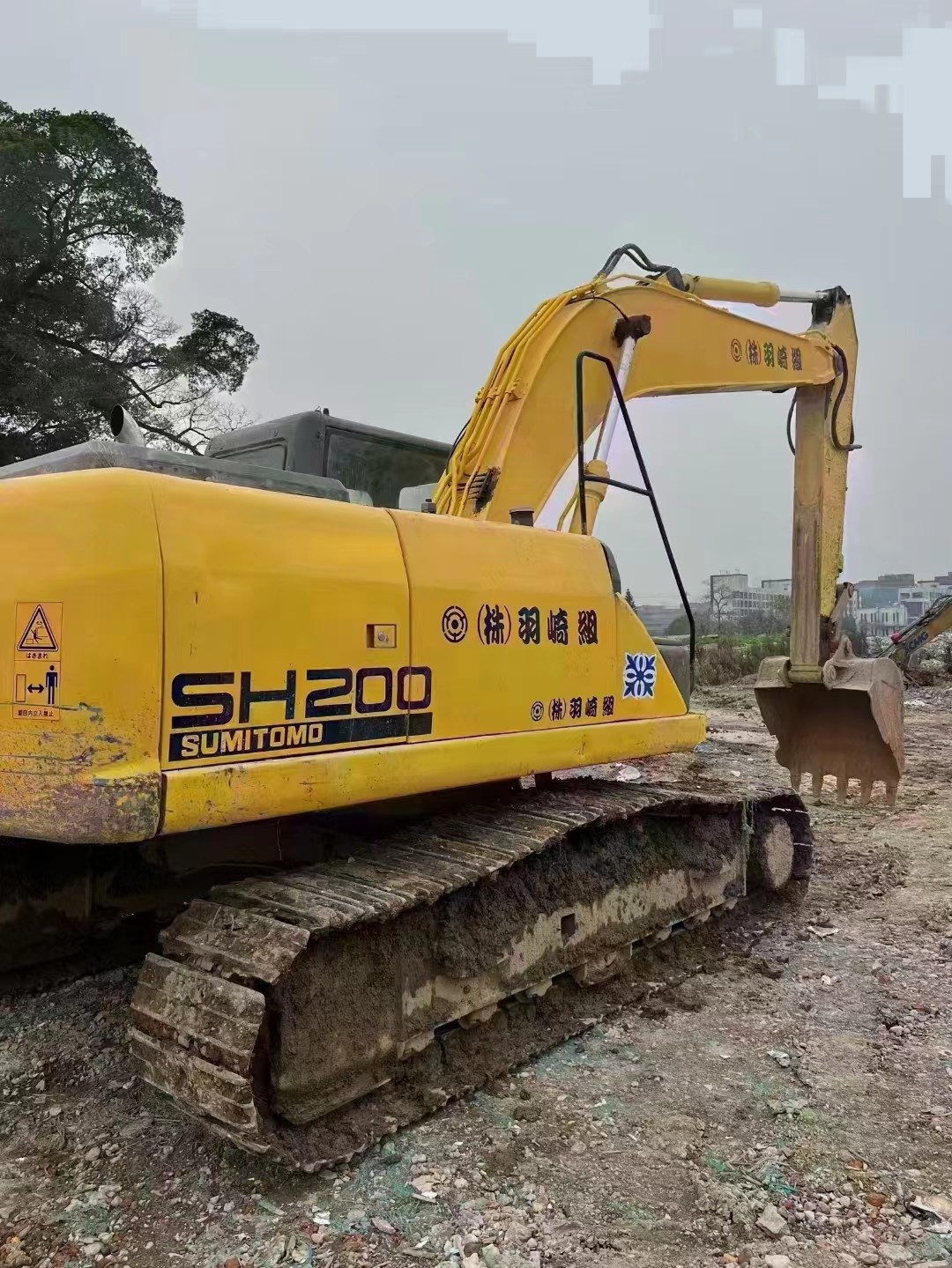 200A5 Used Sumitomo Excavator 130kN Bucket Digging Force