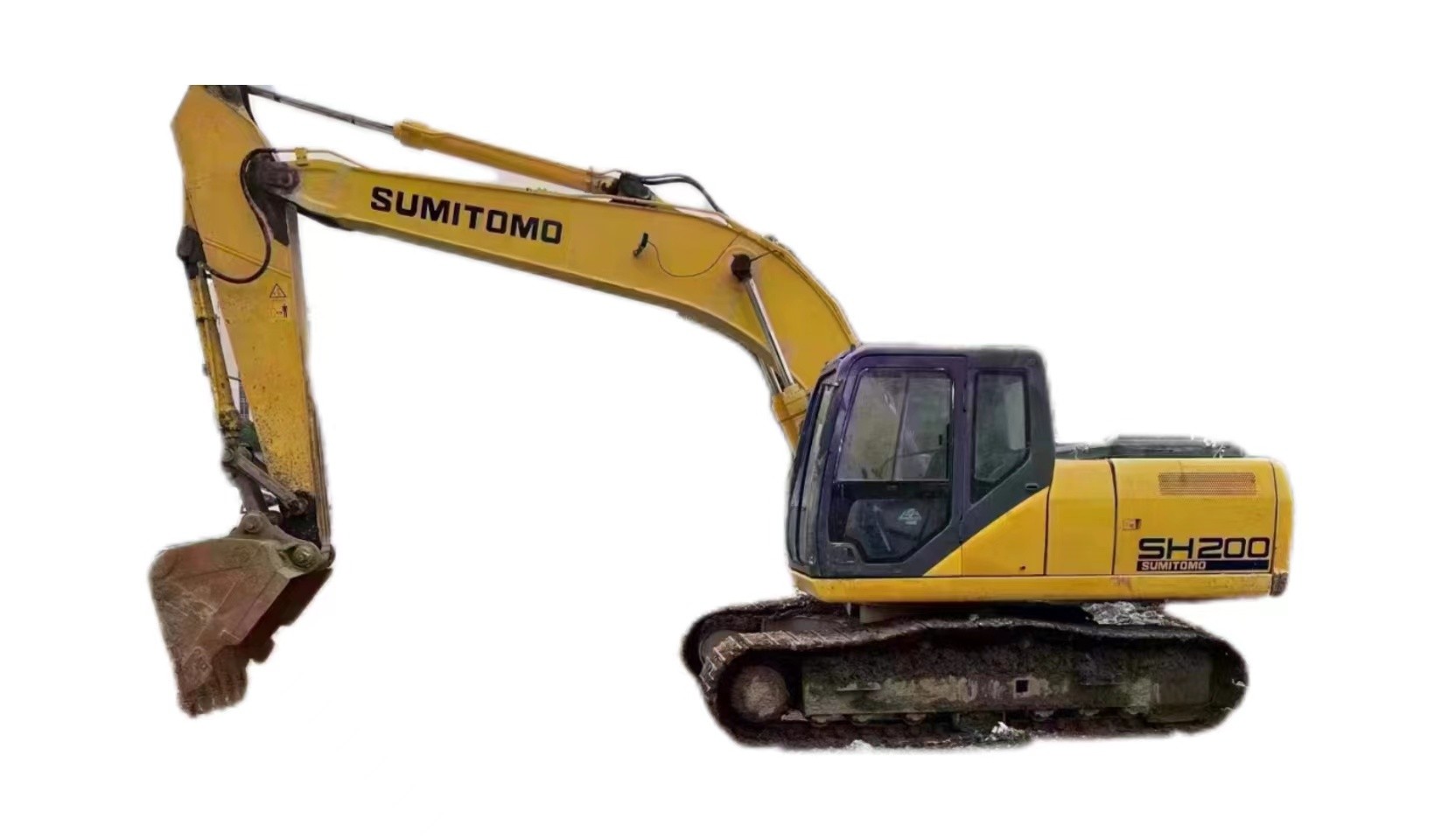 200A5 Used Sumitomo Excavator 130kN Bucket Digging Force