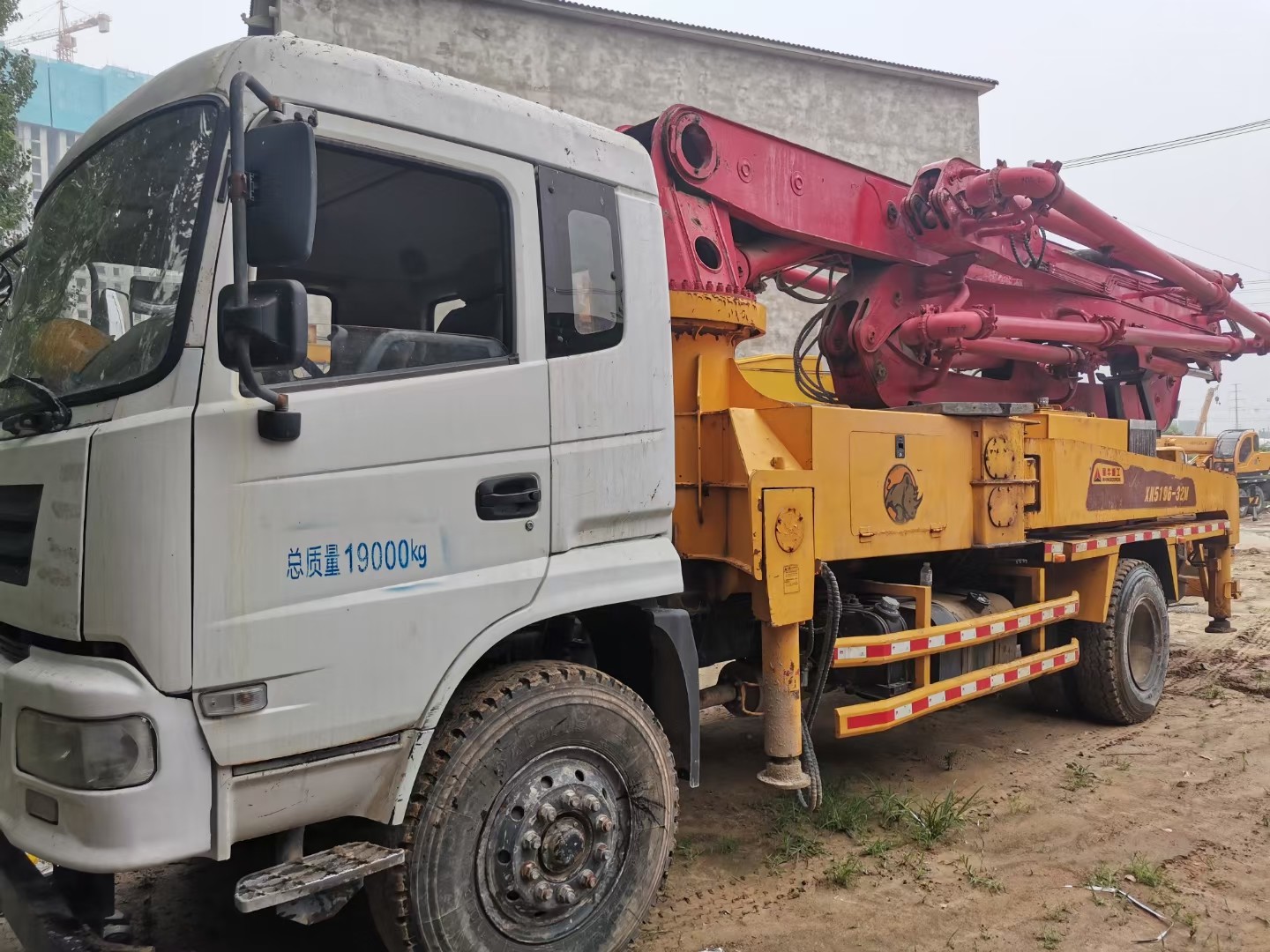 Zoomlion Sany Used Mechanical Equipment , 56m Second Hand Pump Truck