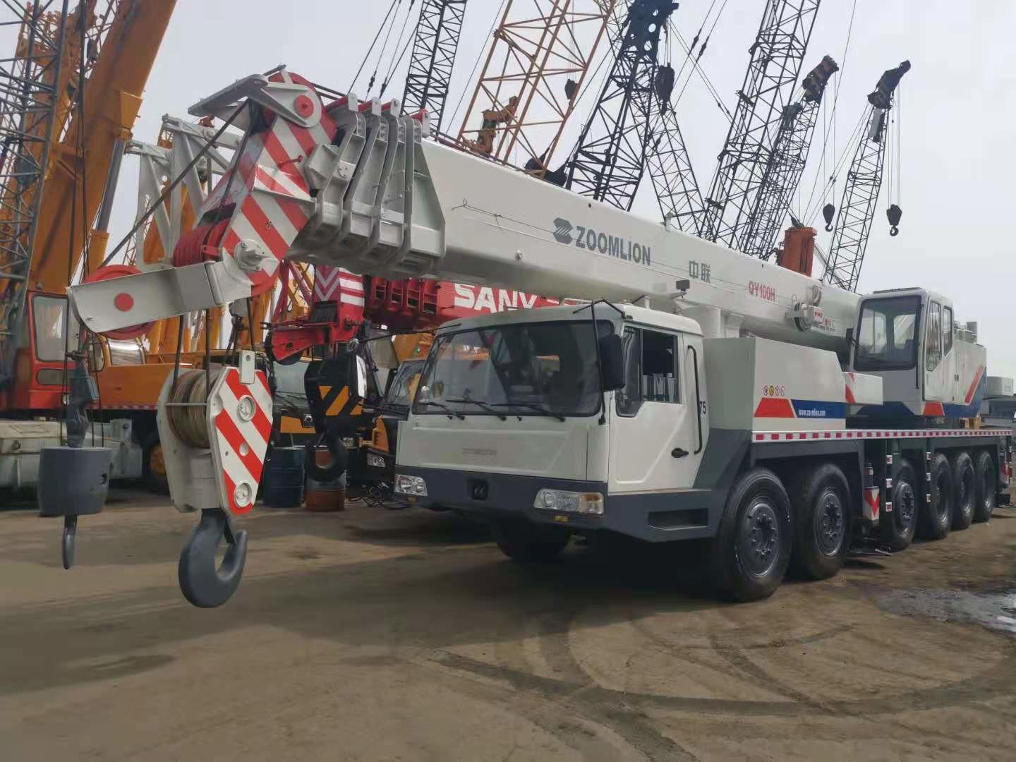 Zoomlion QY100H 100 Ton Wheeled Used Mobile Crane