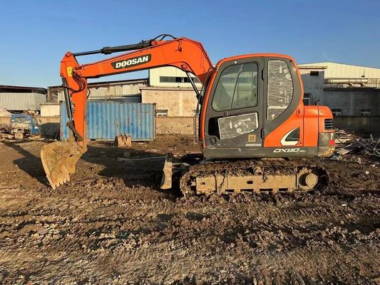 130L Fuel Tank Used Doosan Excavator DX75 Earth Excavation Equipment