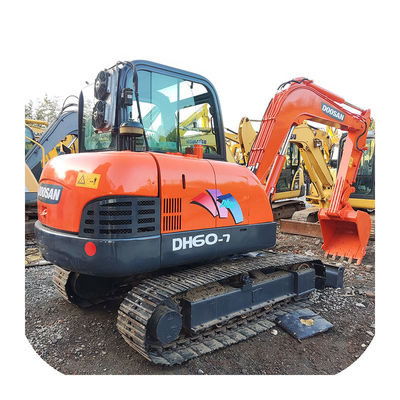 2020 Second Hand Diggers Doosan DH60 Backhoe Excavator Yangma 4TNV94L Engine