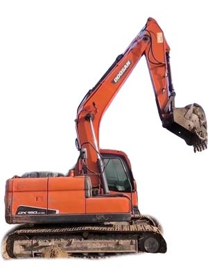 Doosan DX150 Wheel Excavator Heavy Equipment Used Construction Machinery