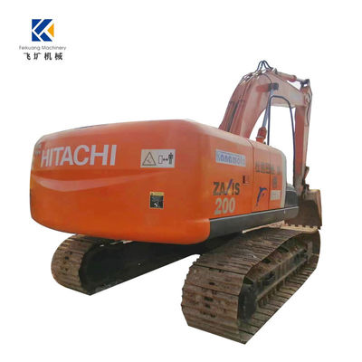122KW 20T Used Construction Equipment Hitachi Hydraulic Excavator 200-3