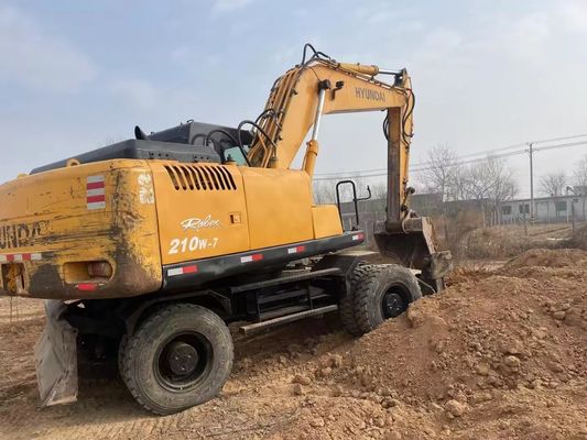 124KW Used Hyundai Excavator Machine Company 210W-7 20 Tonne