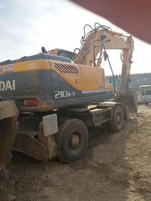2 Ton Used Hyundai 210-9 Excavator Contractors Boom Length 5.65mm