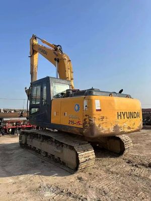 Second Hand Heavy Earth Excavator Machine Hyundai 215 Excavator 215-7S