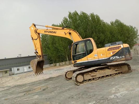 Korea Imported Hydraulic Used Hyundai Excavator 225-9 Automatic Deceleration