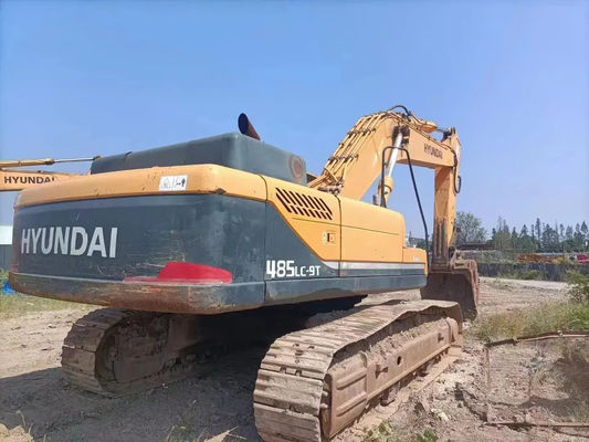485-9T Used Hyundai Excavator Crawler With Two Rotary Motors