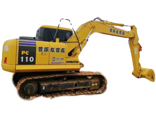 2nd hand Komatsu PC110-7 Excavation Excavator 10T