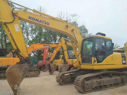 Sencond Hand 16 Tonne Komatsu PC160-7 Hybrid Excavator 184000W