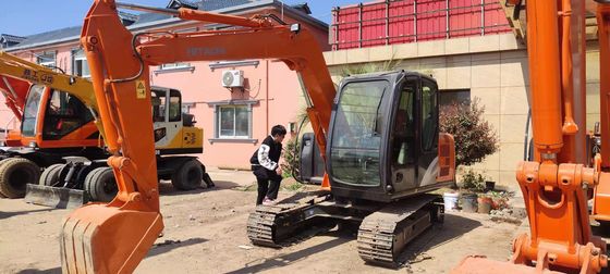 7 Ton Construction Sales Excavators Dealer Hitachi ZX70 Second hand