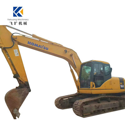 82400W 16T Used Komatsu Excavator 160-7 12rpm Swing Speed