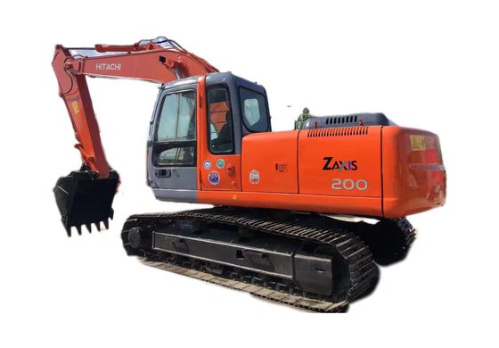 industrial Hitachi ZX200-6 Mechanical Diggers Excavator for demolition