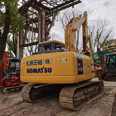 11rpm Used Komatsu Construction Equipment Excavator 110-8 11 Ton