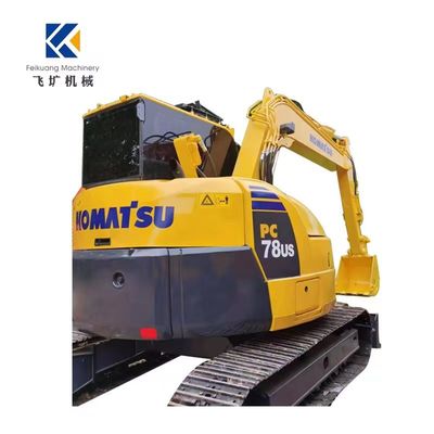 6865KG Mini Used Komatsu Excavator 78-8 Second Hand Backhoe