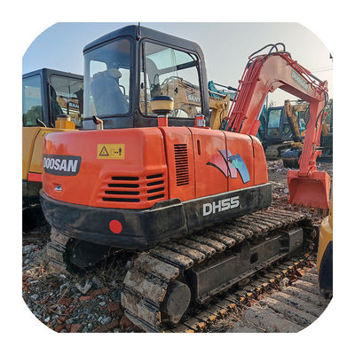 Used For Pipeline Excavation, Slope Trimming Doosan DH55