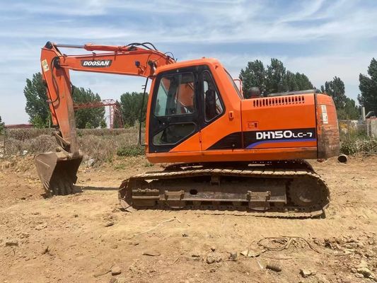 Industrial Used Doosan Excavator DH150 Heavy Equipment Digger