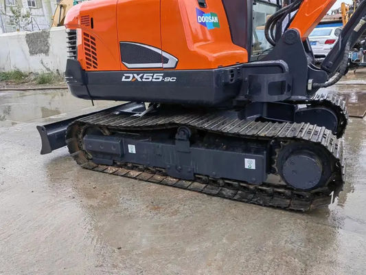 5T Mini Used Doosan Excavator DX55 Excavation Equipment