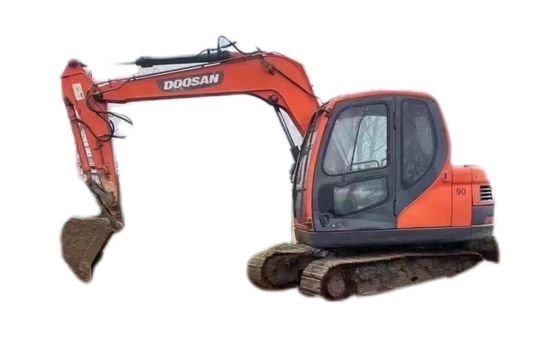 Second Hand Doosan DX75-9C Excavating And Earth Moving Equipment With Yanmar 4TNV98 Engine