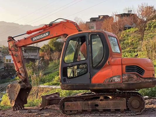 Heavy Construction Used Doosan Excavator Digger DX80