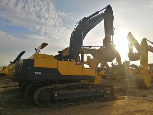 Large 36Ton Used Volvo Excavator Backhoe EC360 With Low Fuel Consumption