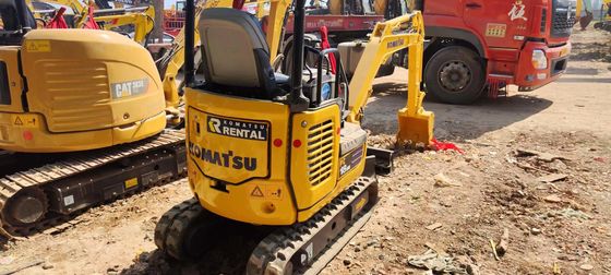 Small Used Komatsu Excavator PC18 Low Maintenance Easy To Use