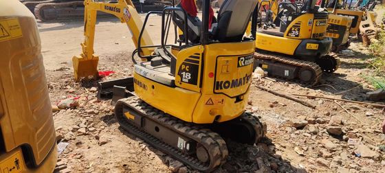 Small Used Komatsu Excavator PC18 Low Maintenance Easy To Use