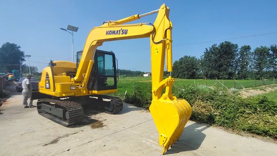 3.26L Used Komatsu Excavator  7 To For Heavy Duty Construction