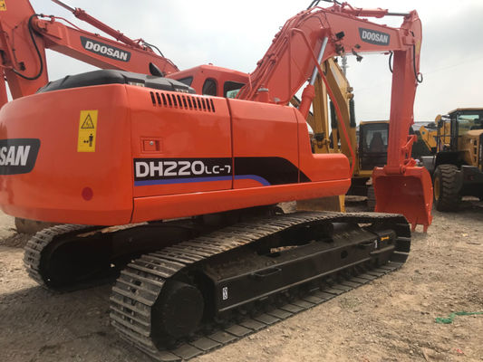 5700mm Boom Length Used Doosan Excavator 3030mm Total Transportation Height