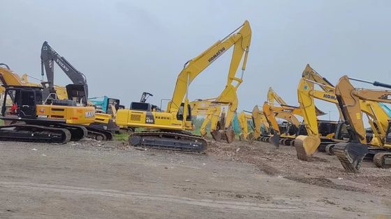 3.0 Km/H Used Komatsu Excavator With 45.125 Ton Operating Weight And Fuel Tank Capacity 650L