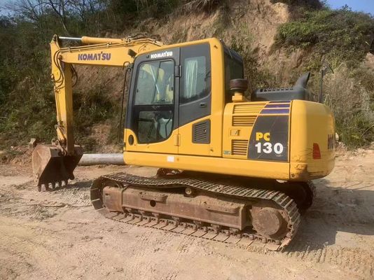 Efficient Construction 13ton Used Komatsu Excavator At 7590mm Total Transportation Length