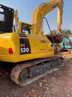 Efficient Construction 13ton Used Komatsu Excavator At 7590mm Total Transportation Length