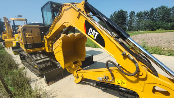 1500mm Stick Length  Preowned CAT 305.5E Excavator Swing Speed 10.5Rpm