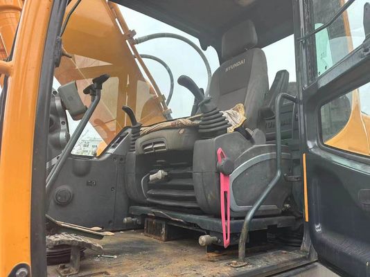 High Speed Used Hyundai Excavator With 112000W Power And 5680mm Boom Length