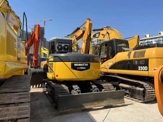 12000kg Operating Weight Used Komatsu Excavator 4D95LE-5 With 7260mm Length