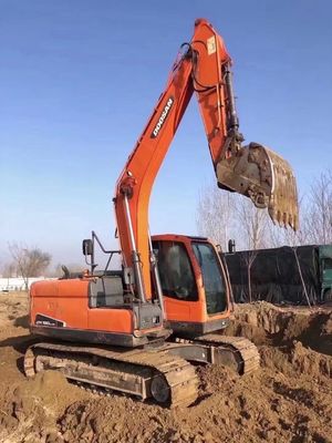 DX150 Used Doosan Excavator With 2500mm Stick Length And 59.8kN Stick Digging Force