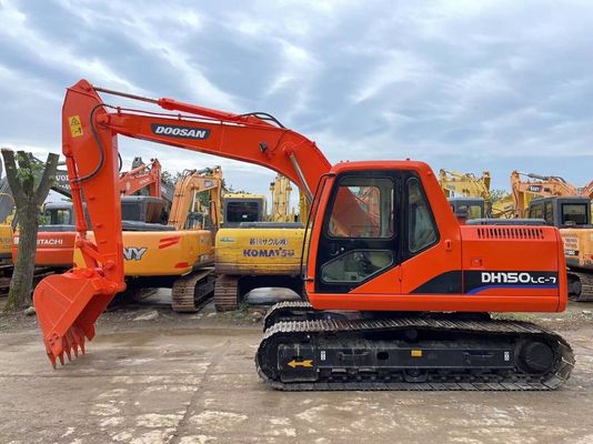 Crawler Type Travel DH150LC-7 Used Doosan Excavator For Enhanced Operations