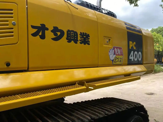 PC400-7 Used Komatsu Excavator Displacement 11.04L Ground Specific Voltage 78.2Kpa