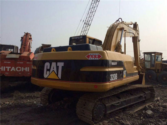 Earthmoving Machinery Used CAT Excavators 9440mm And Traveling Speed 3.4/5.5km/H