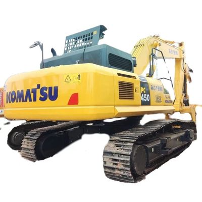Low Hour Used Komatsu Excavator With Bucket Backhoe And Komatsu SAA6D125E-5 Engine Model