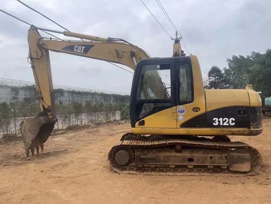 Second Hand CAT 312C Excavator 2760mm Total Transportation Height