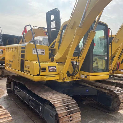 12000kg Operating Weight Used Komatsu Excavator With 8800kN Bucket Digging Force
